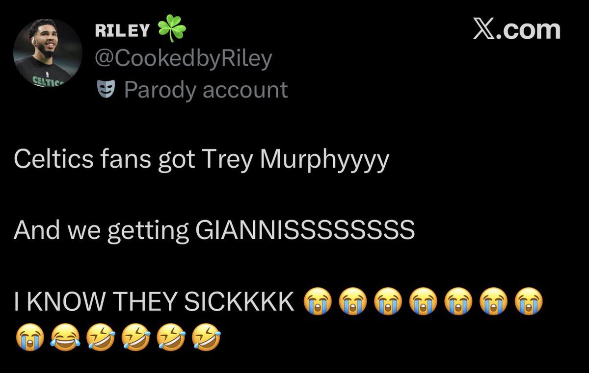 WadexFlash's tweet photo. The Celtics fanbase might’ve had the most shameless behaviour in NBA Twitter history this year.

Basketball Gods punished them😭 https://t.co/7LnBjeWVlt