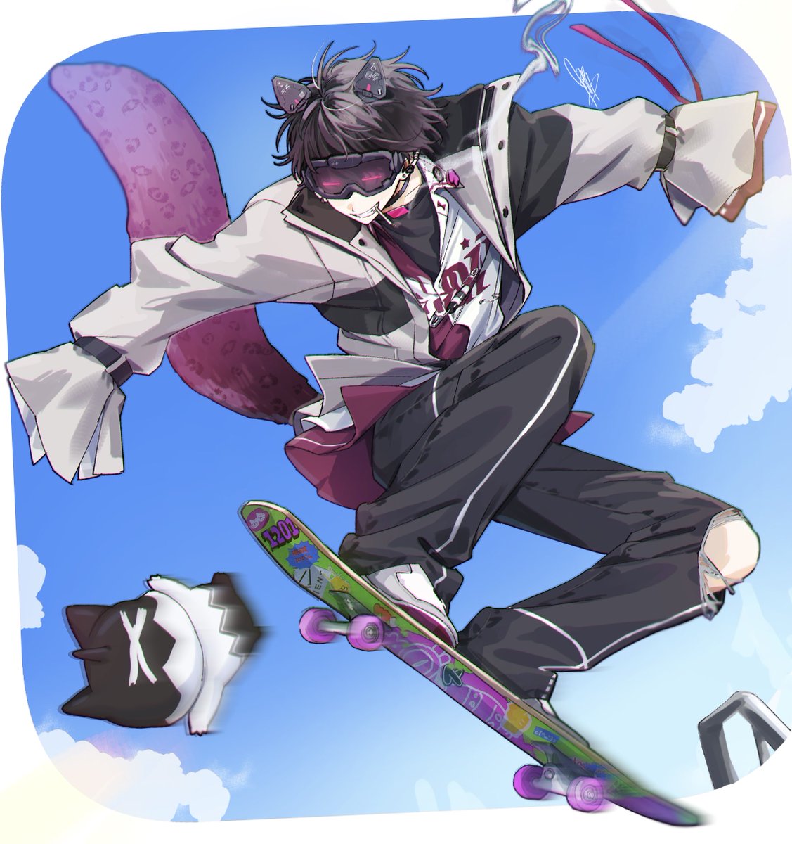 いそ様No.4 Post by KHRクン🍼にじそ西4 ソ-48 on X: スケボー🛹