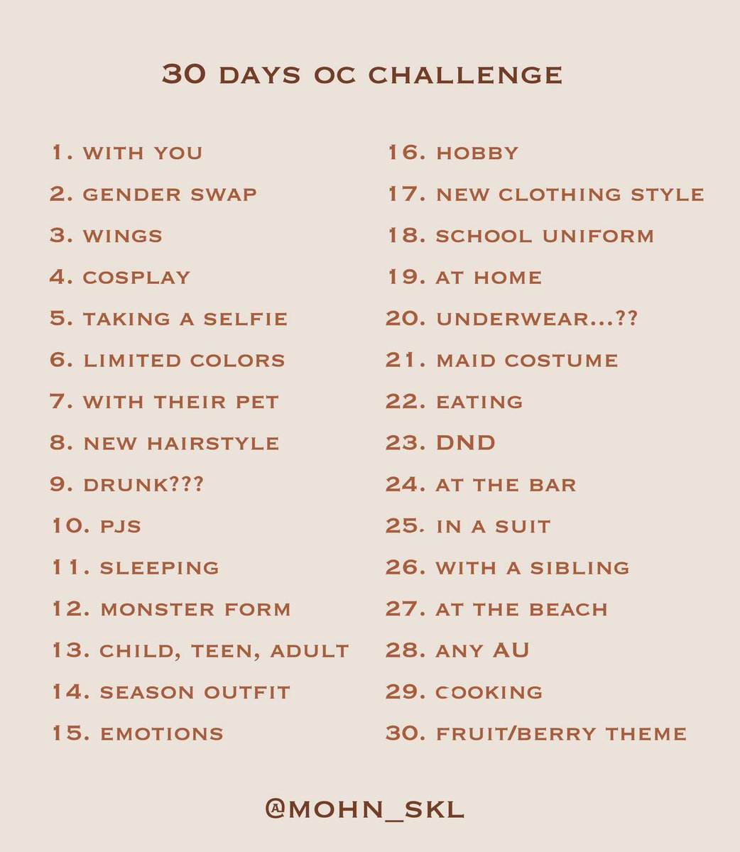 mohn_skl's tweet photo. now that i have an oc collected some ideas to spend july on 
feel free to use🤙 https://t.co/dcFl6hiQ7j