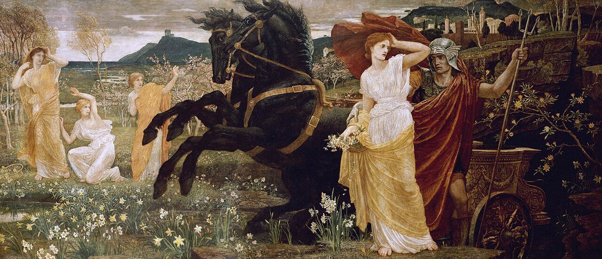 occult__culture's tweet photo. The Fate of Persephone, Walter Crane (1877) https://t.co/DFJhVWCt1n