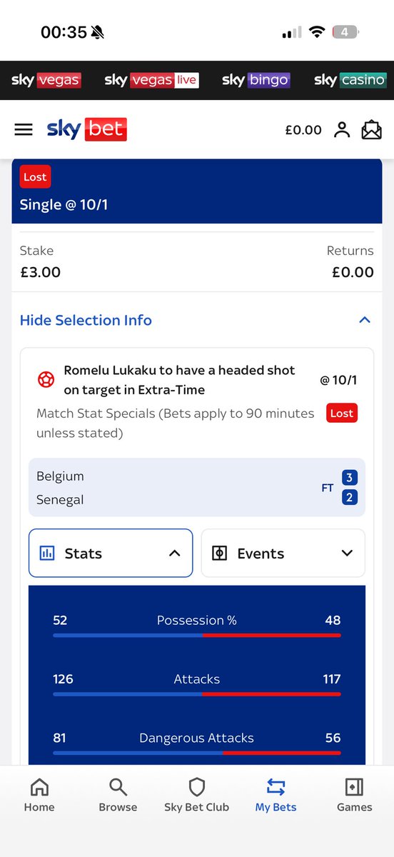 Josh_rogers2198's tweet photo. @SkyBet @SkyBetHelp, surely that’s a headed shot on target? https://t.co/GSgX3PQB0w
