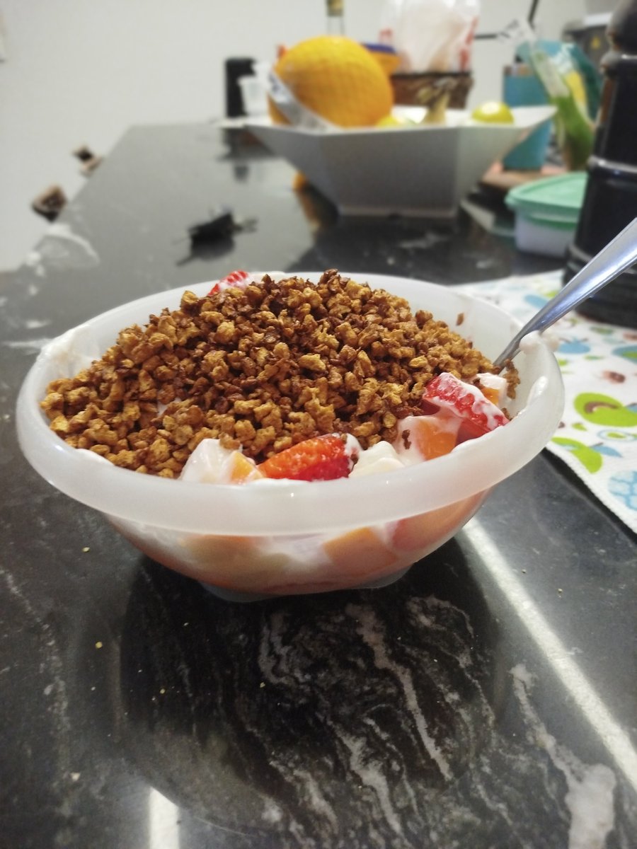 darioxql's tweet photo. Feliz recovery pra mim!
Todas as frutas existentes com iogurte grego caseiro que eu fiz e pts doce!! morango,caqui,laranja, melão, mamão, pêssego, maçã,ameixa, maçã verde e abacate que eu coloquei depois! https://t.co/FfFOPYTzpk