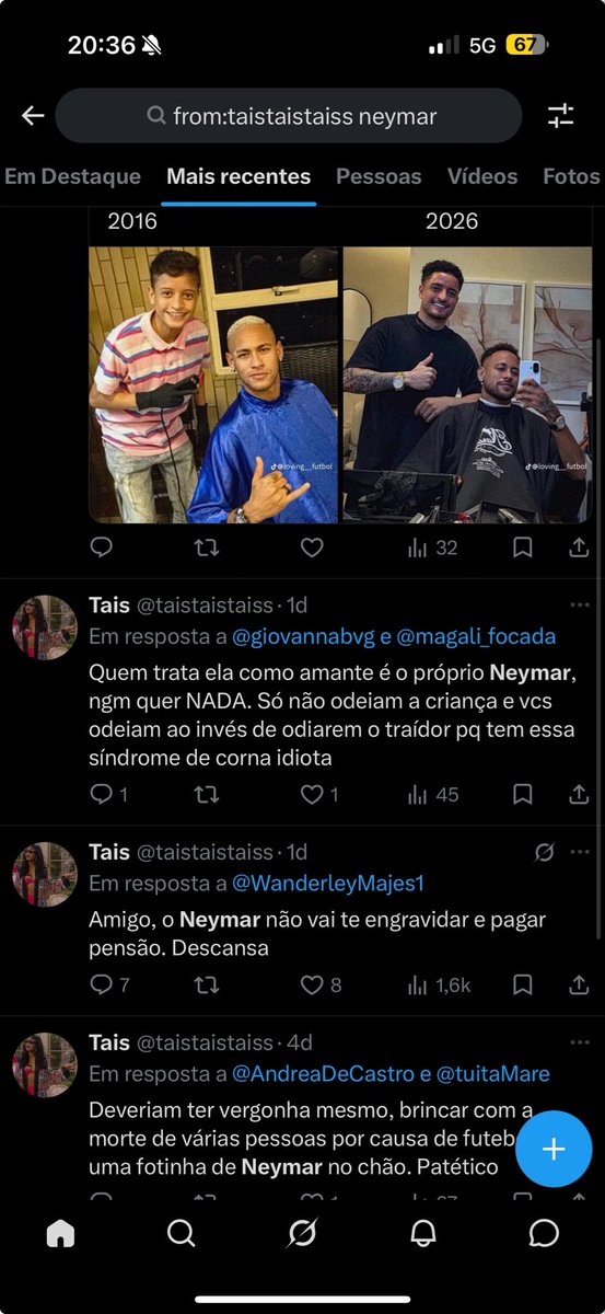 rodrigoneni_'s tweet photo. @taistaistaiss @WanderleyMajes1 Pelo visto não era ele que queria ser engravidado pelo Neymar 😂😂 https://t.co/5tZkHKWEWX