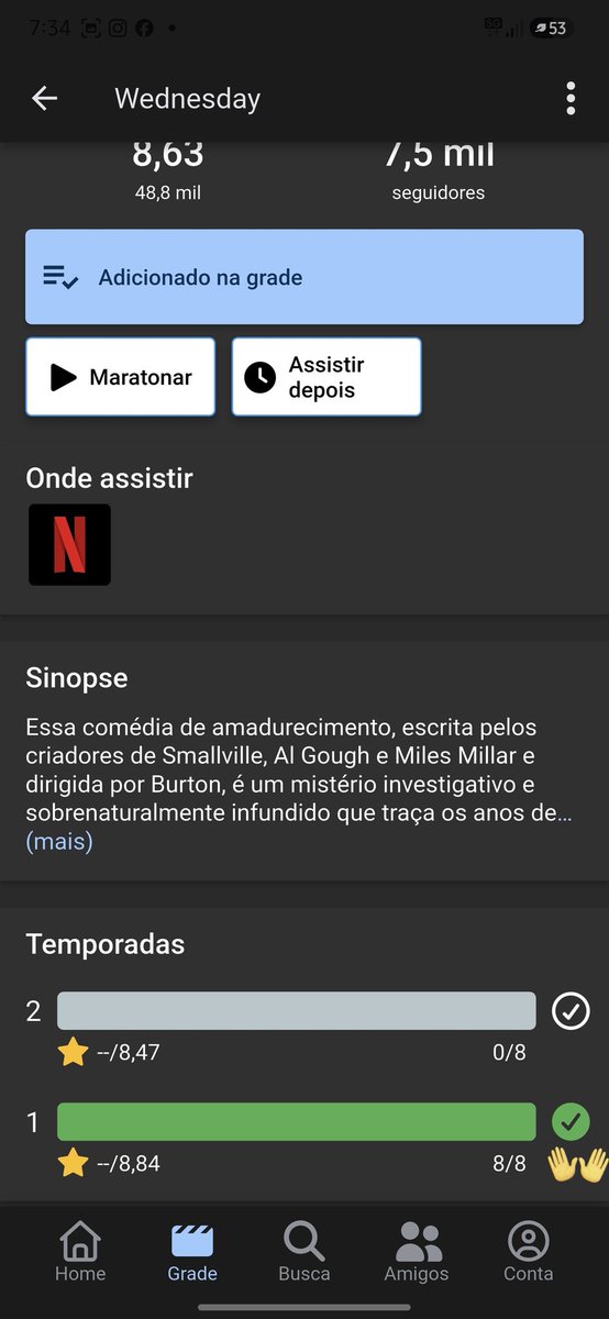 Maaah_Min's tweet photo. @juridicowang @BancodeSeries Eu estou completamente perdida nesse Banco de Séries 
Ele simplesmente não marca como já assistido o que eu já assisti
Mesmo eu já tendo marcado os episódios que assisti, fica zerado
Sabe se é normal? Ou tenho que marcar em outro lugar para contar? https://t.co/QAOwCelAHV