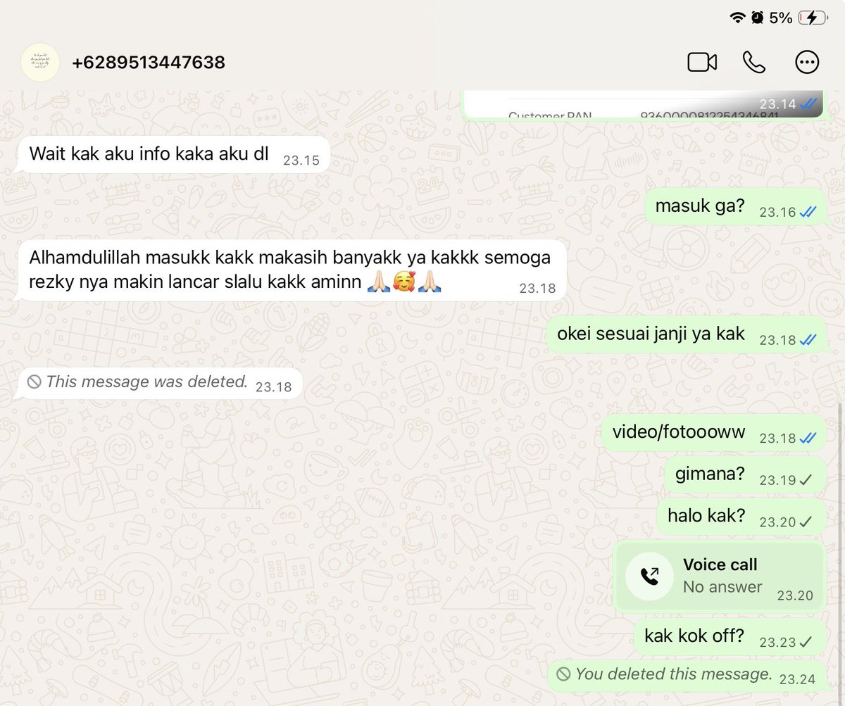 woorves's tweet photo. (HELP LIKE AND RETWEET)
PENIPUAN KAMERA SONY W830

halo guys hati-hati ya user carousell, aku habis kena SCAM dari user @/myhola. awalnya aku percaya karena udah bantu kirim resi tetapi saat sudah kirim bukti transfer malah ngeblokir aku??? aku paparin aja nomer penipunya aja ya https://t.co/gRpkkqxySK