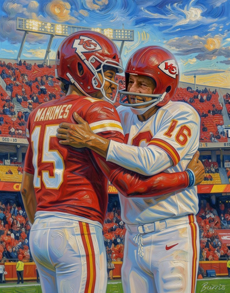 cynburris71's tweet photo. #PatrickMahomes #LenDawson #Chiefs #ChiefsKingdom #KansasCity https://t.co/tJ5QxX2681