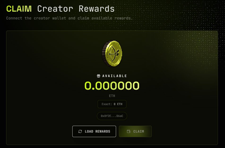 bowrobinhood's tweet photo. @Cryptolamba_ Yes every deployer gets Creator Rewards. https://t.co/8r8MyXz7NR