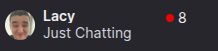 Minecra08041224's tweet photo. watching small streamers ❤️ @LacyHimself https://t.co/9UpPbKVWNy