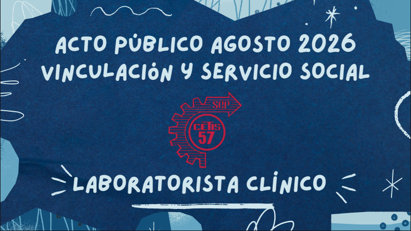 CETIs57's tweet photo. 🚨 ¡Atención Laboratorista Clínico! Se acerca la ÚNICA FECHA de asignación de plazas de Servicio Social

📅 3 de Julio de 2026 
🕘 9:00 AM 
📍 Torre Insignia, Av. Insurgentes Norte.

¡Que no se te pase la fecha! Revisa requisitos obligatorios aquí: 👇 https://t.co/03FqPmaQOQ https://t.co/2t3NyHu6kB