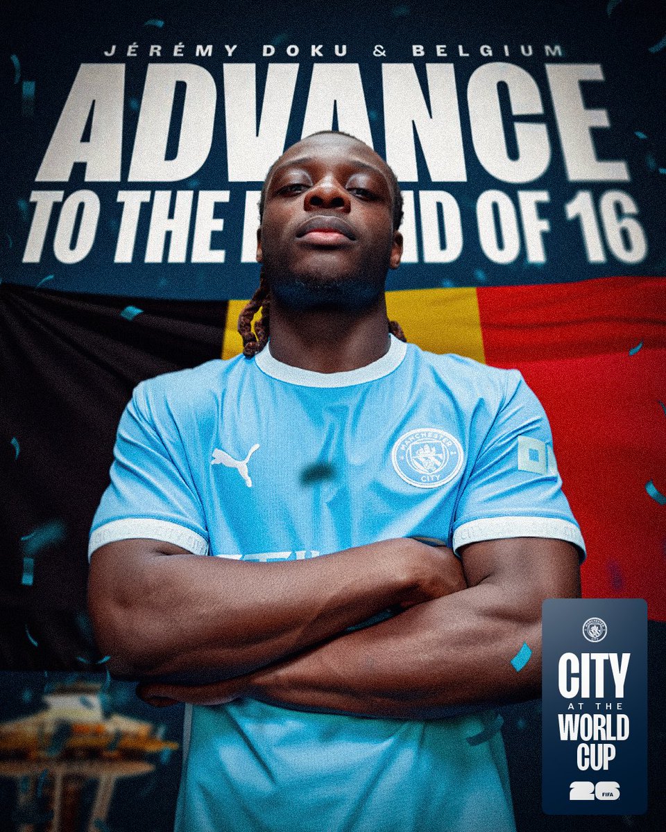 ManCityUS's tweet photo. Through to the Round of 16! 🩵 https://t.co/NSd2i8K6vc