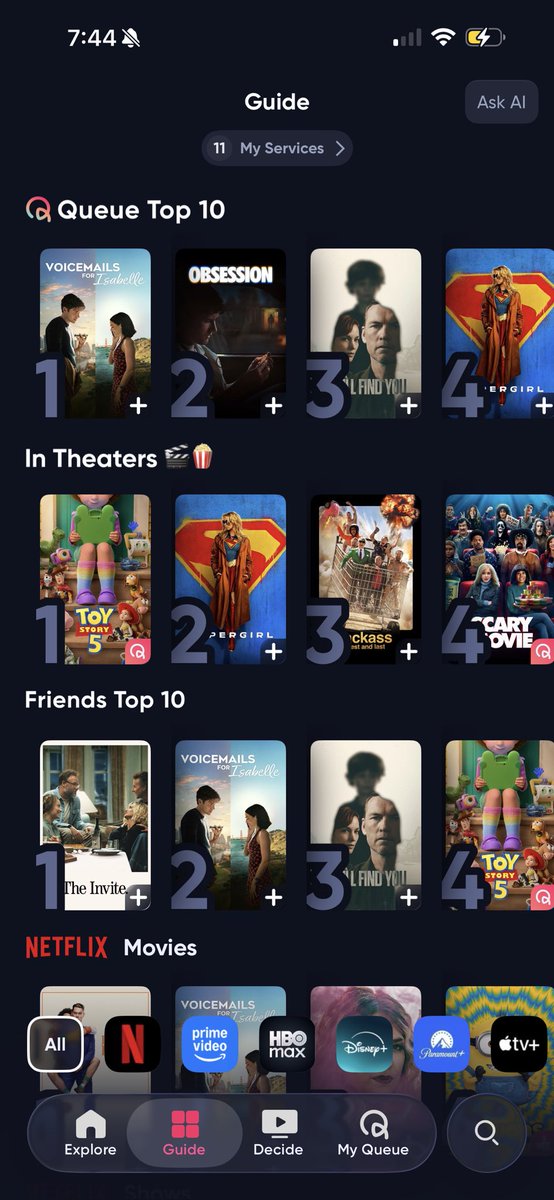 Queue 📺🎥🍿 tweet media