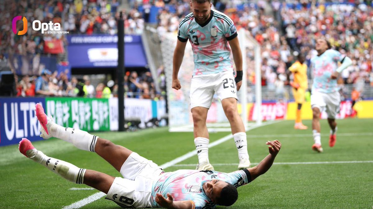 bt3mei's tweet photo. هدف تيليمانس في الدقيقة 124:44 هو أكثر هدف متأخر في تاريخ المونديال. https://t.co/4KrOkO06nc