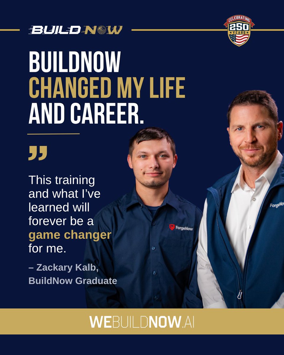 Build Now tweet media