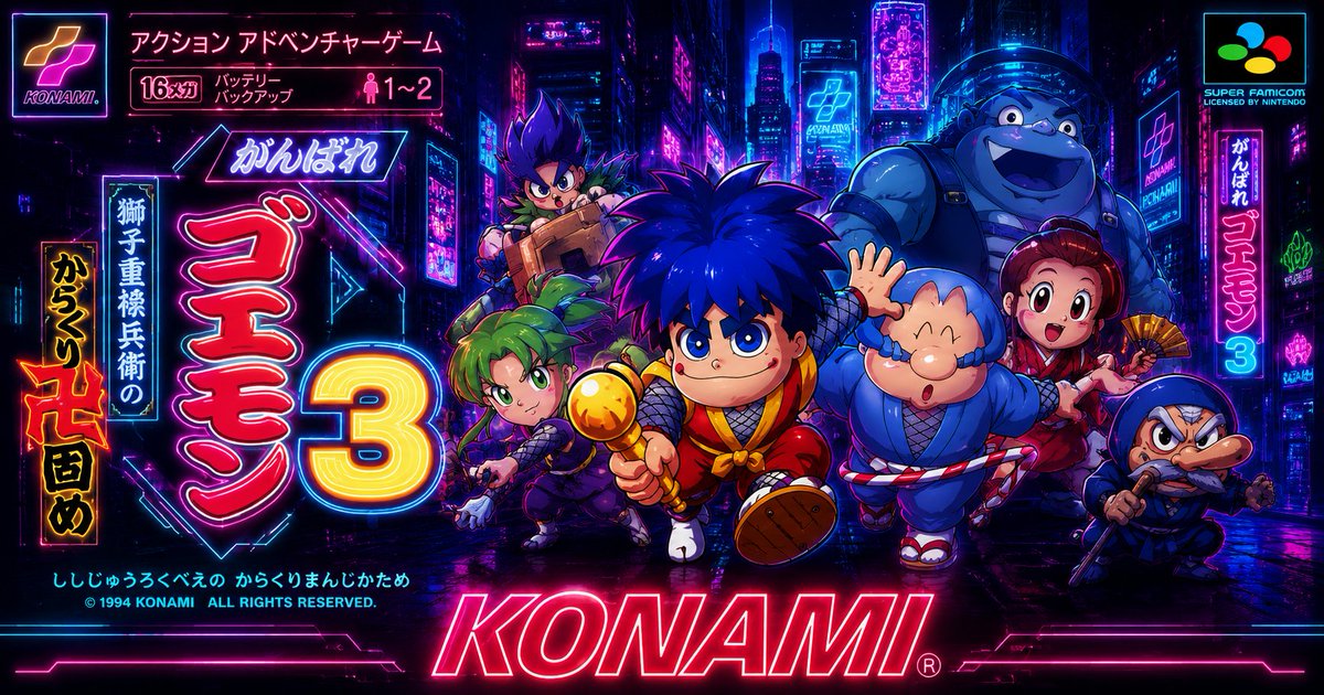 ゴエモン大集合発売日～！ 今夜とりあえずどれかつまんでみます✌ 先日