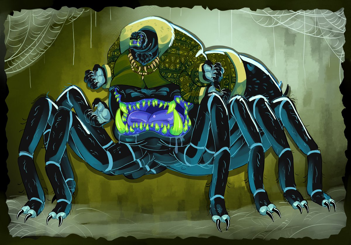 gargan_tula's tweet photo. DA MONSTAH
#OC #DigitalArt #Drawing #Artist #Furry #characterdesign #spider https://t.co/qxDKqwoeEl