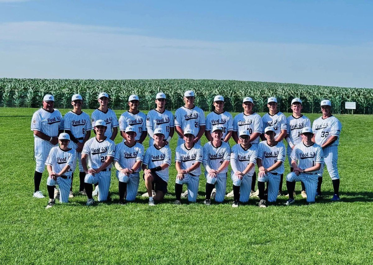 Wayne__Baseball's tweet photo. What an incredible experience for our Wayne Post 43 baseball team this week, getting the opportunity to play at the Field of Dreams! #COMPETE https://t.co/WojImE9kAt