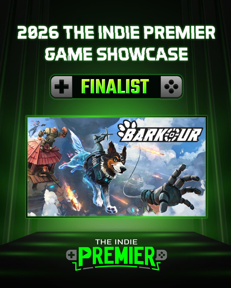 theindiepremier's tweet photo. @byzelgames @LoftySkyGames @Vivarium_Game @PlayAcclaim @PlaytonicGames @chibigstudio @baroquedecay @PlayDarkWest @eyeblinktwice @pixelated_milk @Team17 @neojunkcity @PolyarcGames @ACRChirimenjako @Retroware @Nikiforov_dev @DeadlyCrowGames @froghatlabs @YulliaProhorova @MokumGames Who’s a good secret agent? 🐶 #Barkour follows a gadget-equipped dog on a mission to stop a criminal cat syndicate one rooftop leap at a time.

Developed and published by VARSAV Game Studios.
Wishlist Barkour on #Steam: https://t.co/z6qaCIk2kS https://t.co/I4Y6jiCmQq