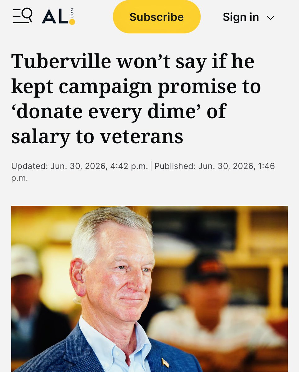 RonFilipkowski's tweet photo. I’m going to take a wild guess and say that not one dime went to veterans. https://t.co/YJTTZI4LLY