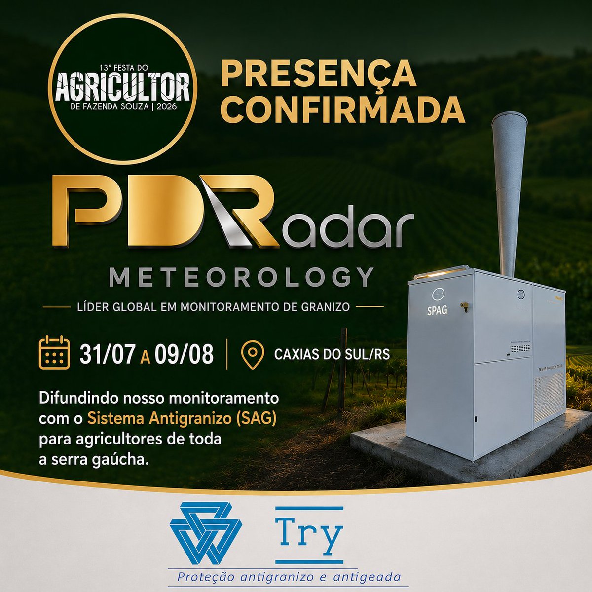 radar_pd's tweet photo. 🌾 Presença confirmada na 13ª Festa do Agricultor! https://t.co/U3TjwxYg0a