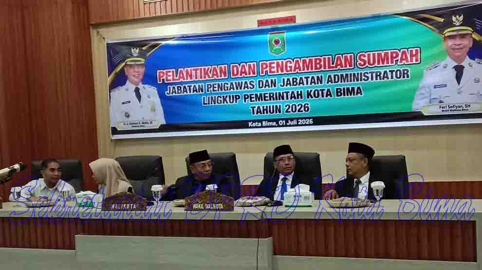 Setwankotabima's tweet photo. KETUA DPRD KOTA BIMA HADIRI PELANTIKAN PEJABAT ADMINISTRATOR DAN PENGAWAS LINGKUP PEMERINTAH KOTA BIMA

Lanjutbaca ;https://t.co/IzYOzOQty5

📸 Foto / 🖋️ Editor: dian
 ✍️ Adm:@Setwankotabima 
 📰 Sumber:Sekretariat DPRD Kota Bima https://t.co/3WeA3CMDjz