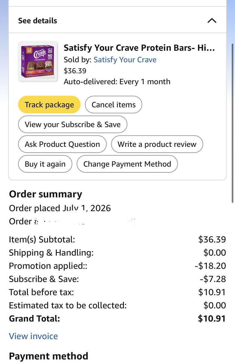 MegaTawn's tweet photo. @Pricerrors Got the verity pack instead $10.91 https://t.co/1zmkcCdT0Z