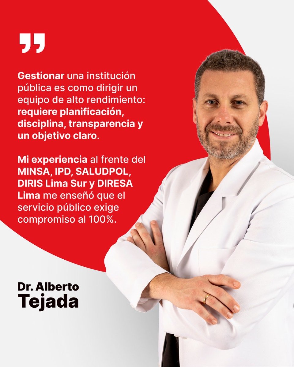 ConroyTejada's tweet photo. Liderar instituciones públicas es una responsabilidad que exige visión estratégica, capacidad de gestión y un profundo compromiso con la ciudadanía.

#GestiónPública #Liderazgo #ServicioAlPerú #DrTejadaConroy https://t.co/Tzmwo29SEc