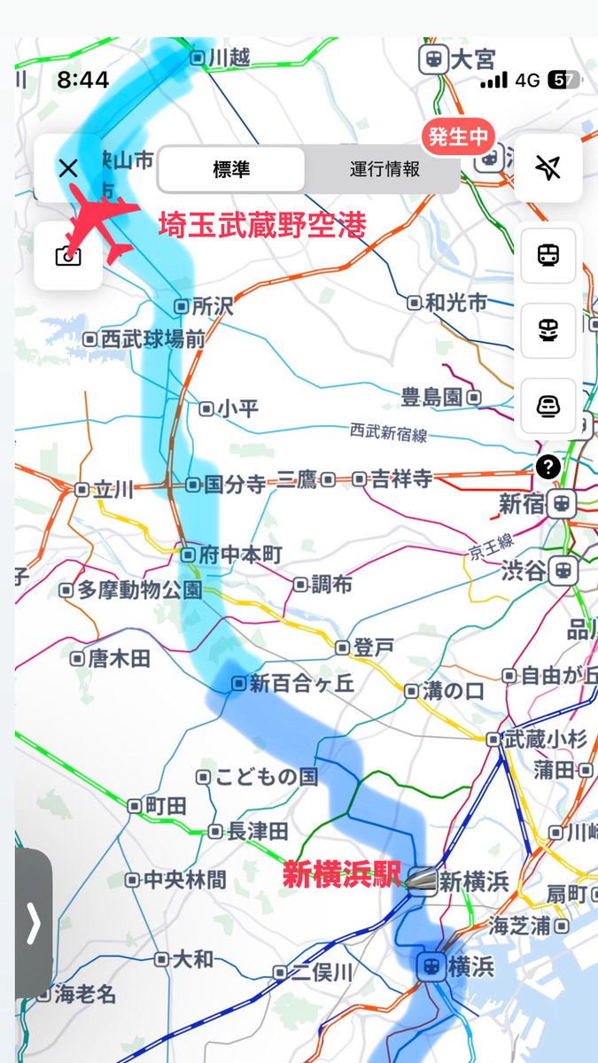 local_hake's tweet photo. あとは、この事業に予算を割り当てる根拠ですな

川越〜所沢〜国分寺〜府中〜稲城〜新百合ヶ丘（〜ブルーラインにて港北NT・新横浜・横浜市中心部）
の重要軸に。

南武線の負担も軽減できるかも？ https://t.co/9JEd7NAegs