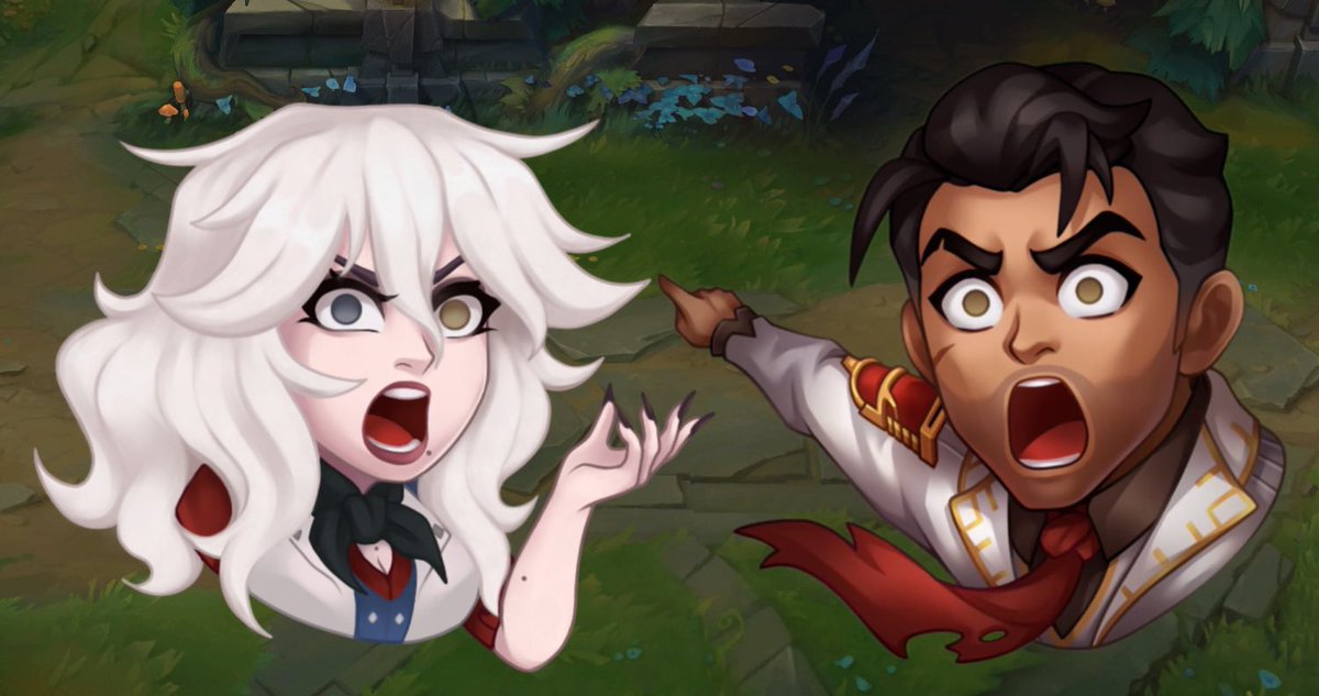 HgPaniku's tweet photo. New Jayce and Roxanne League Esports Match Emote β§Λκ°π€π¨ΰ Λ. α΅α΅
"We Can't Believe It!"
#jayce #jaycetalis #Arcane
#RiotGames #JayceTalis #Riot #lolemote #emotes #LeagueOfLegends #jaycelol #Digitalart #drawing #Draw #JaycexRoxanne #loloc #LeagueOfLegendsFanArt #yumetwt https://t.co/zvN9w9R2l8
