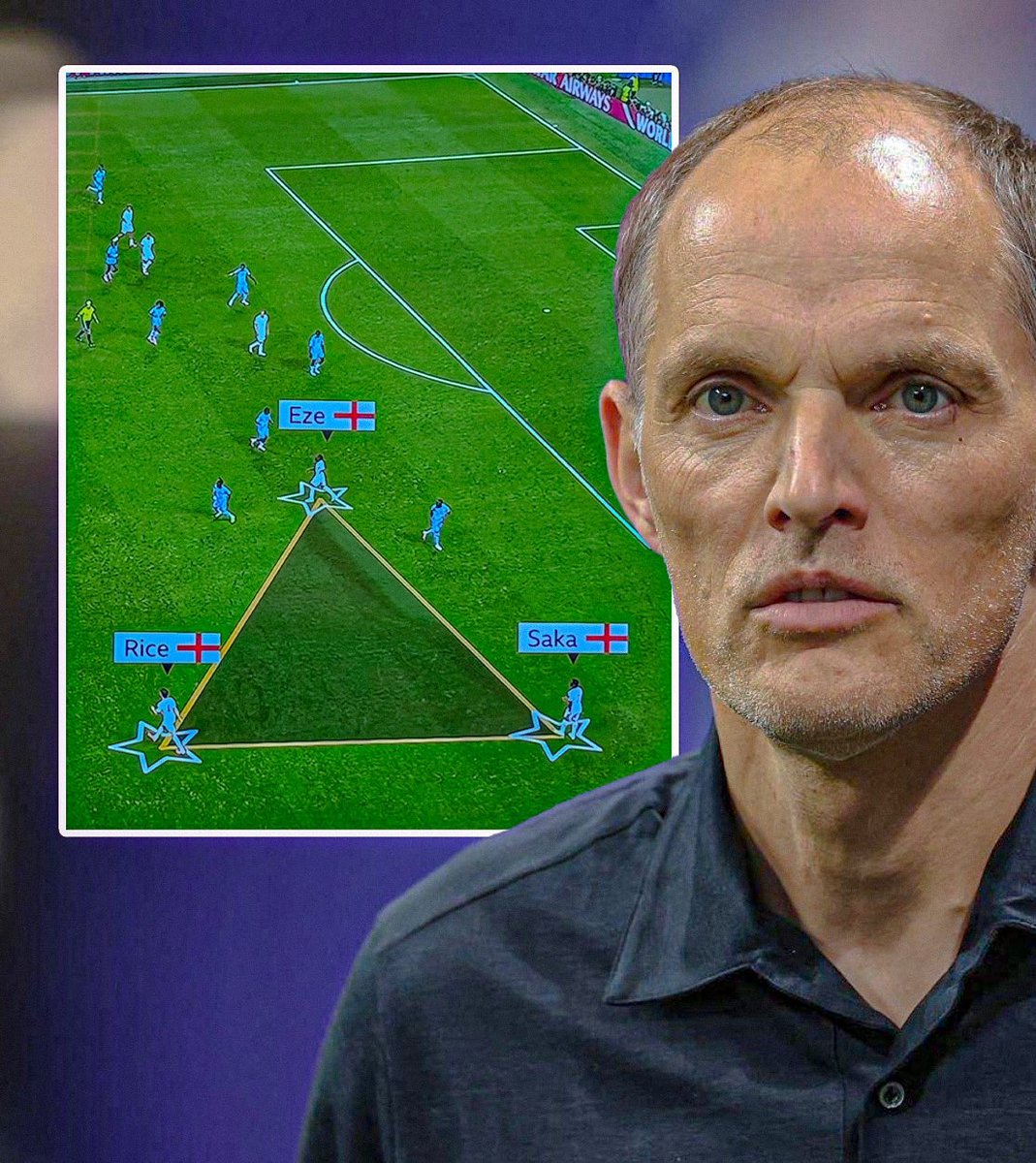 ArsenalNews_Hub's tweet photo. Roy Keane:

“I loved watching England when Bukayo Saka, Eberechi Eze and Declan Rice were all on the pitch together. The football just flowed naturally.

There was composure, movement and purpose in everything they did. They controlled the game and kept creating chances.

That understanding allowed England to get Harry Kane into the dangerous areas where he does what he does best—score goals.

When your best players are on the same wavelength, football becomes a lot easier.” 🏴⚽

#England #RoyKeane #BukayoSaka #DeclanRice #EberechiEze #HarryKane #ThreeLions