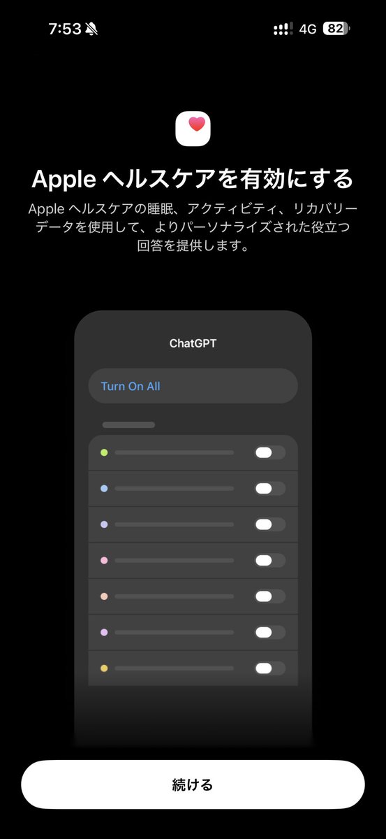 GOROman's tweet photo. ChatGPTなんかはじまった
健康になりそう https://t.co/NYDp2UPoyx