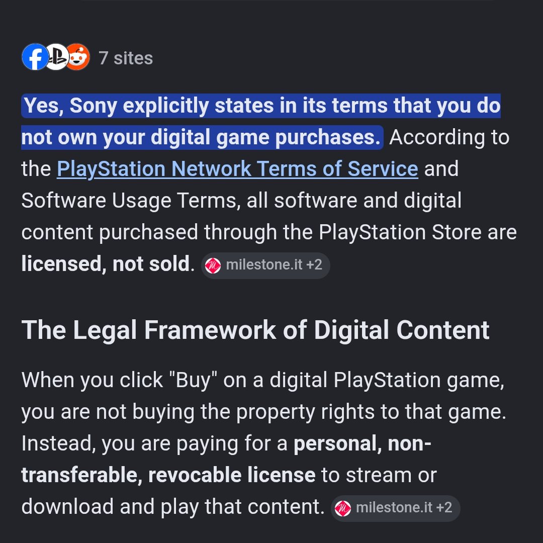 YajeebTAG's tweet photo. @Evanit0 This is why it's concerning and why Sony is getting a lot of backlash and deserve to financially collapse. Its become Block buster Now, only difference is, they don't really highlight the "you don't own" part because they know people don't really read  the TOS. https://t.co/VP2HDkgGqw