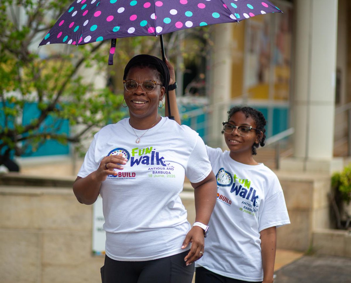 oecscommission's tweet photo. Thank you to everyone who joined the #OECS45 Fun Walk in Antigua & Barbuda on #OECSDay2026! 🚶🏾♀️🚶🏽♂️
Together, we celebrated 45 years of regional integration, unity, and community spirit!
📷Watch the photos here: https://t.co/Lnz51mo1eD
#OECS https://t.co/xkpe7fC7v5