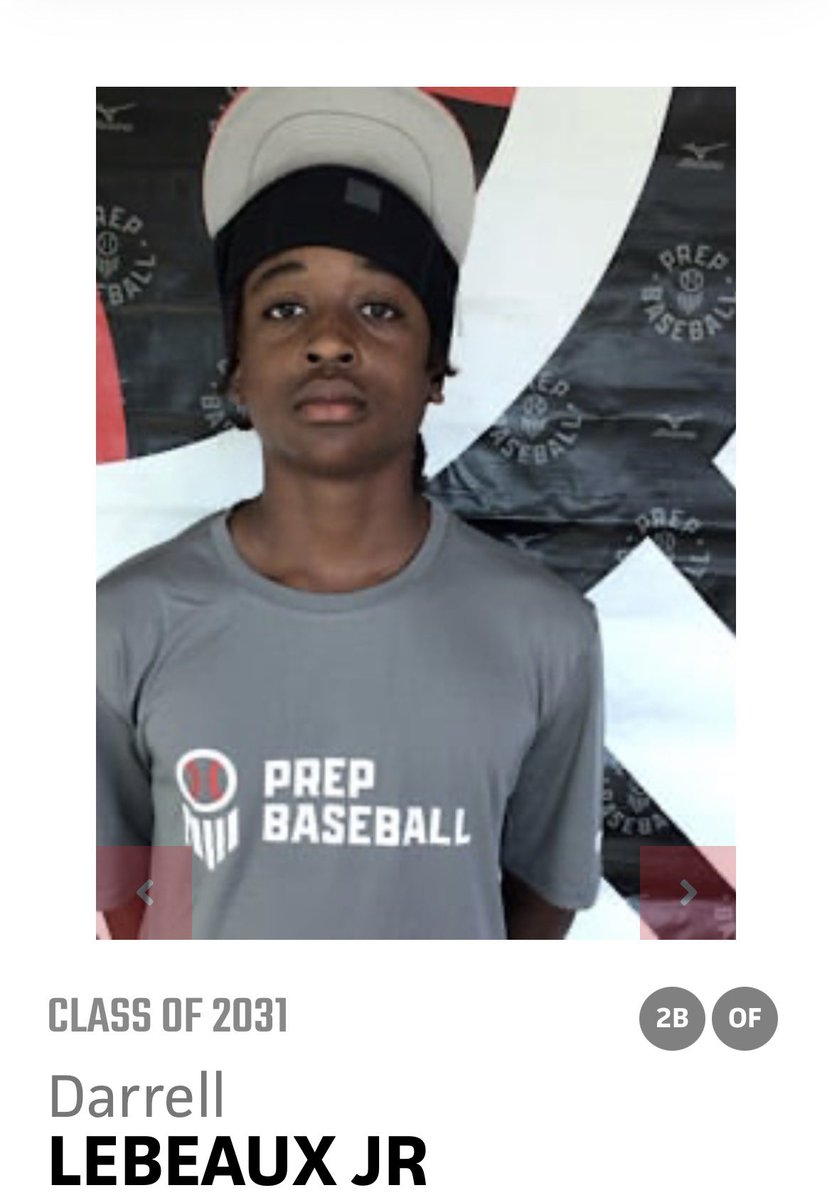 DjLeBeaux2031's tweet photo. First baseball showcase
  
Birmingham Rising Stars Id Camp
@PrepBaseballAL

Good experience overall
I have a baseline and some numbers to work towards 
@prepbaseball @pbtscouting @ShooterHunt https://t.co/1eI2qWEi5h
