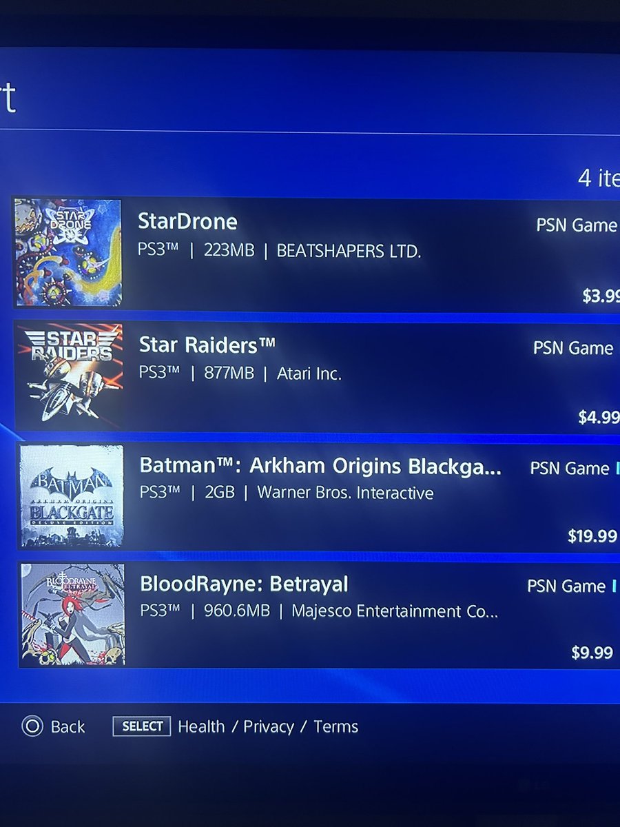 MaverickTenSays's tweet photo. Here’s what I’m getting from the PS3 store before they close up shop. I think I’m pretty much set otherwise and physically. https://t.co/WCOGdlanw0