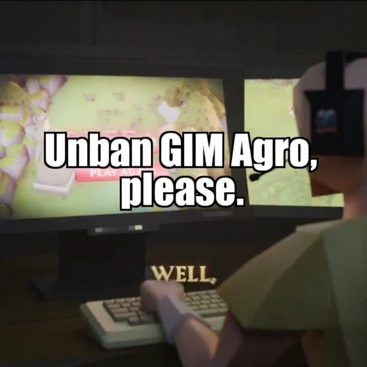 Yea_its_jesse's tweet photo. @OldSchoolRS How do you unban Aaron the plumber for RWT, but you can't give GIM Agro another chance?!?

Come on! https://t.co/VdTzppbT0D