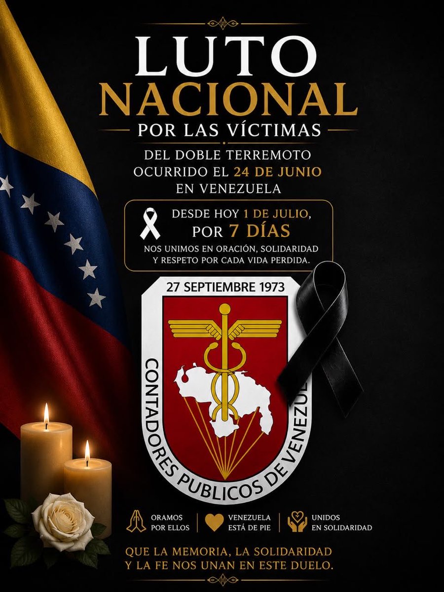 FccpvOficial's tweet photo. ⚫️ Luto Nacional https://t.co/MqbtPoRk9a