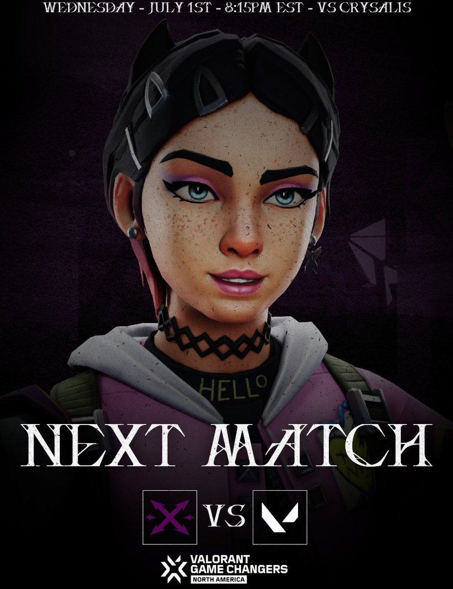ExsoulsEsports's tweet photo. Our Open Qualifier run continues as we take on Crysalis in our first Top 16 matchup
One series closer to the Swiss, Time to keep the momentum rolling 💜
⏰: 8:15pm est
🆚: Crysalis
📺: https://t.co/hCCxhr54s3
#XSRising | #ExsoulsWIN https://t.co/sE3RRToDD9