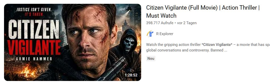 _jemie_'s tweet photo. @UweBollRAWNet You need to check this.
https://t.co/xRJz5MSbgV
This looks like a illegal upload of the full movie.
I don't get it. 
Usually, YouTube has a block built right in before the upload. https://t.co/8FyaLcZcdS