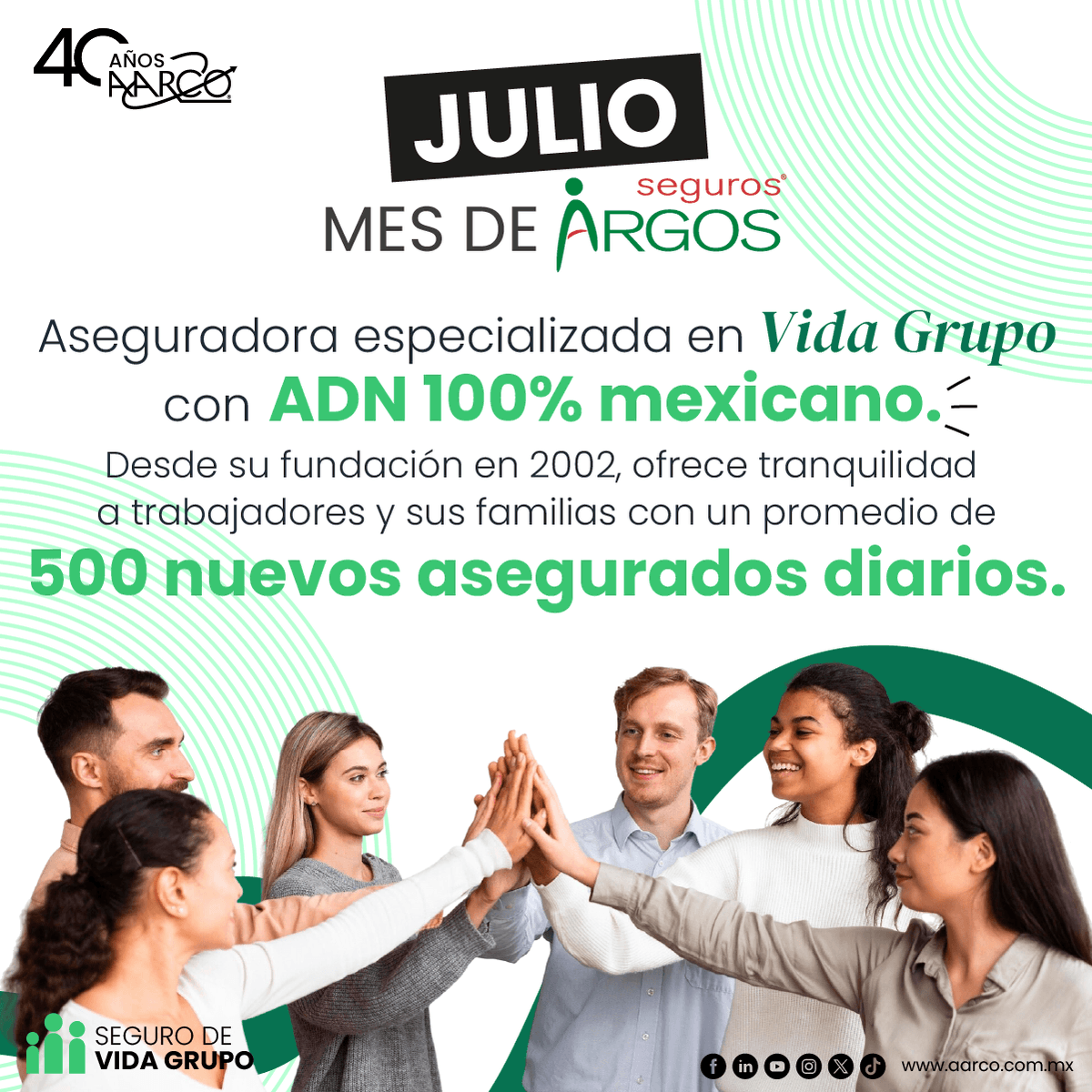 AARCOAgente's tweet photo. Descubre con tu agente AARCO cómo @Seguros_Argos  puede proteger a tu equipo de trabajo. https://t.co/pXrdUb2n0B