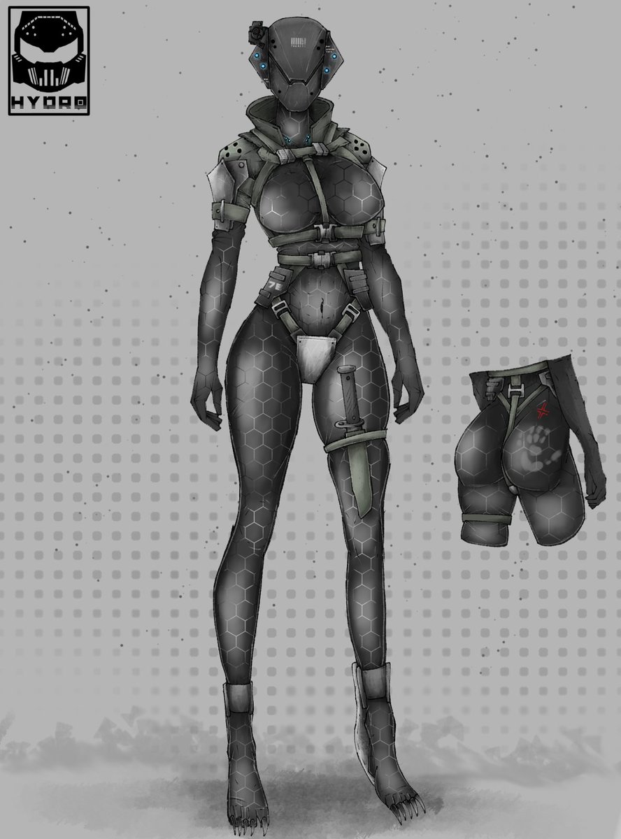 Hydro453arts's tweet photo. Oc for my friend @The_Tuerc !

The coolest design I've ever done of a female character https://t.co/V1j9iDRjdC