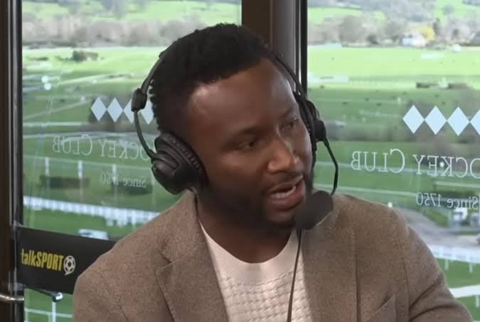 ESUKUNYE's tweet photo. 🚨🗣 John Mikel Obi : “This penalty call can only go against certain teams. Where was VAR when Konsa’s challenge on the Ghanaian player happened? That looked more like a penalty than this one. I don’t believe VAR even calls the referee over for this if it’s against certain countries.”