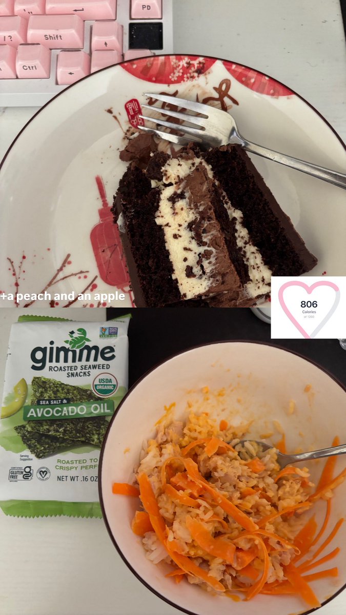 miisuaw's tweet photo. wiat ~ 806c ♡ 

mom made palabok for her bday and i wanted to eat some so bad but i just got too anxious after the cake slice. https://t.co/x49SWBc8Rl