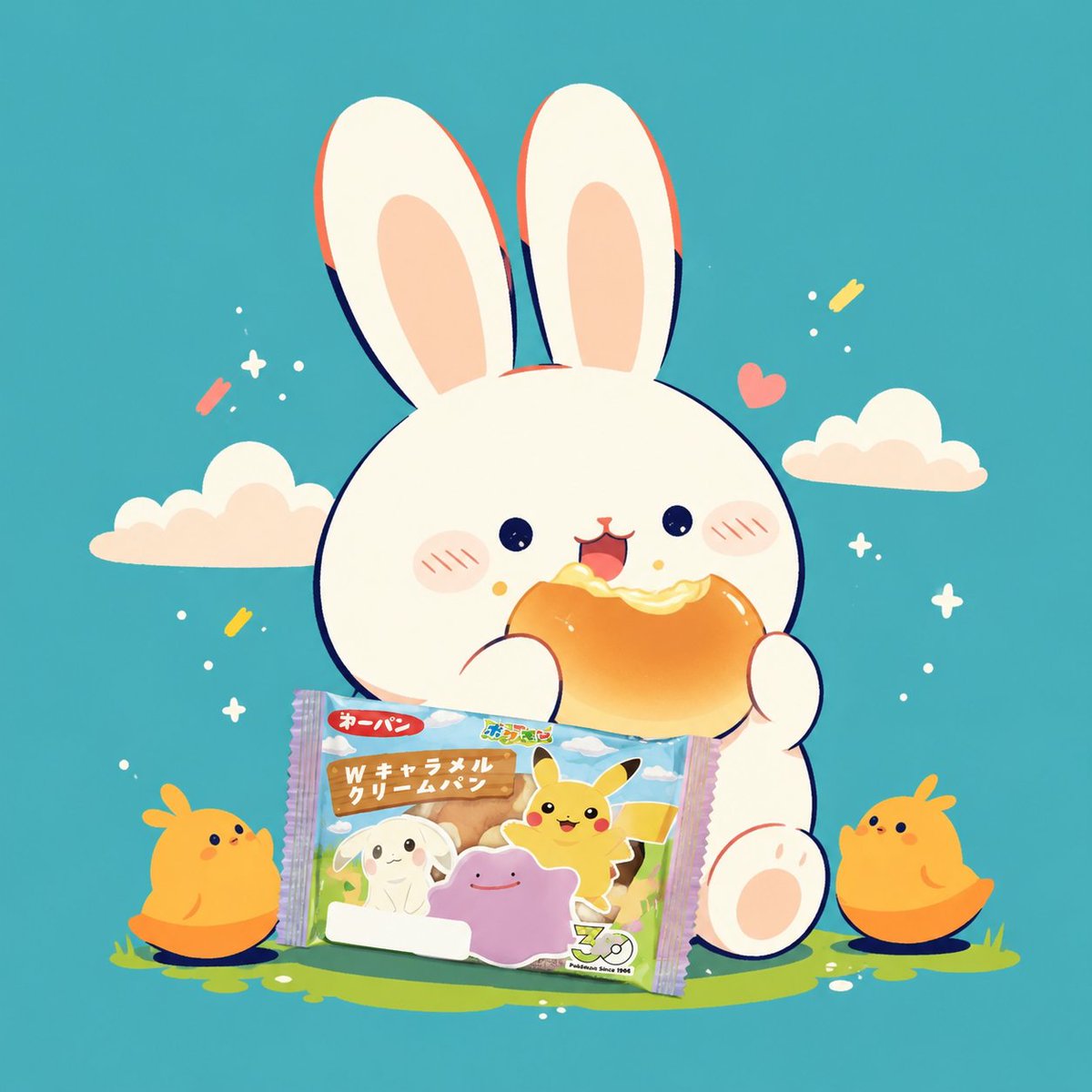 あさごはん ぽこあパンGETうさ！ めっちゃ売り切れてました！つよい！