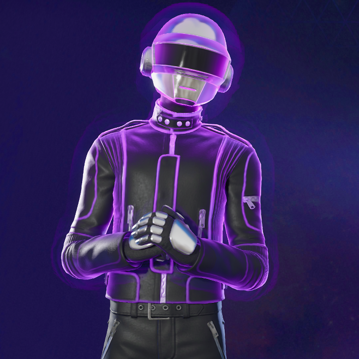 HYPEX's tweet photo. DAFT PUNK SKINS, EMOTE &amp; JAMS RETURN

Use code "HYPEX" if you'd like to support me ❤️
AVAILABLE HERE: https://t.co/zIQgCMB0AH #EpicPartner https://t.co/zLm7s6I8Rx