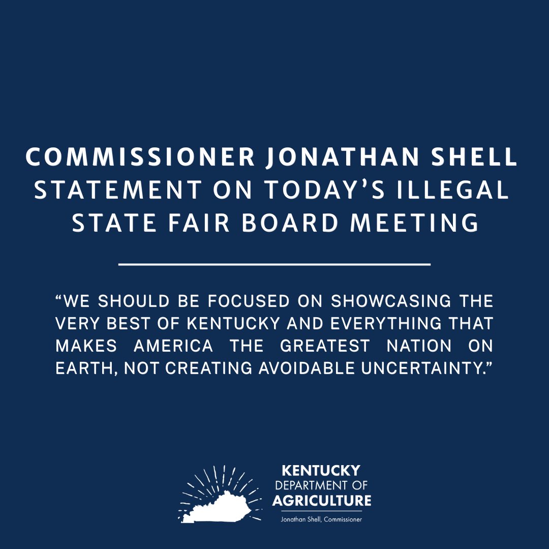Commissioner Jonathan Shell tweet media