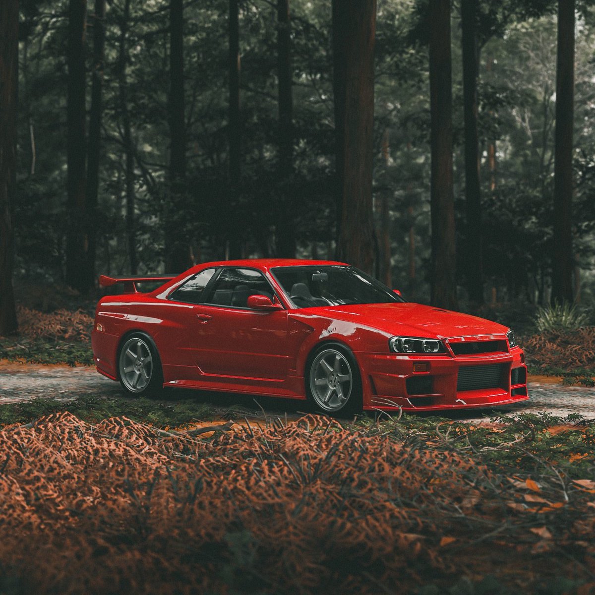 Nissan Skyline R34 GT-R ❤️