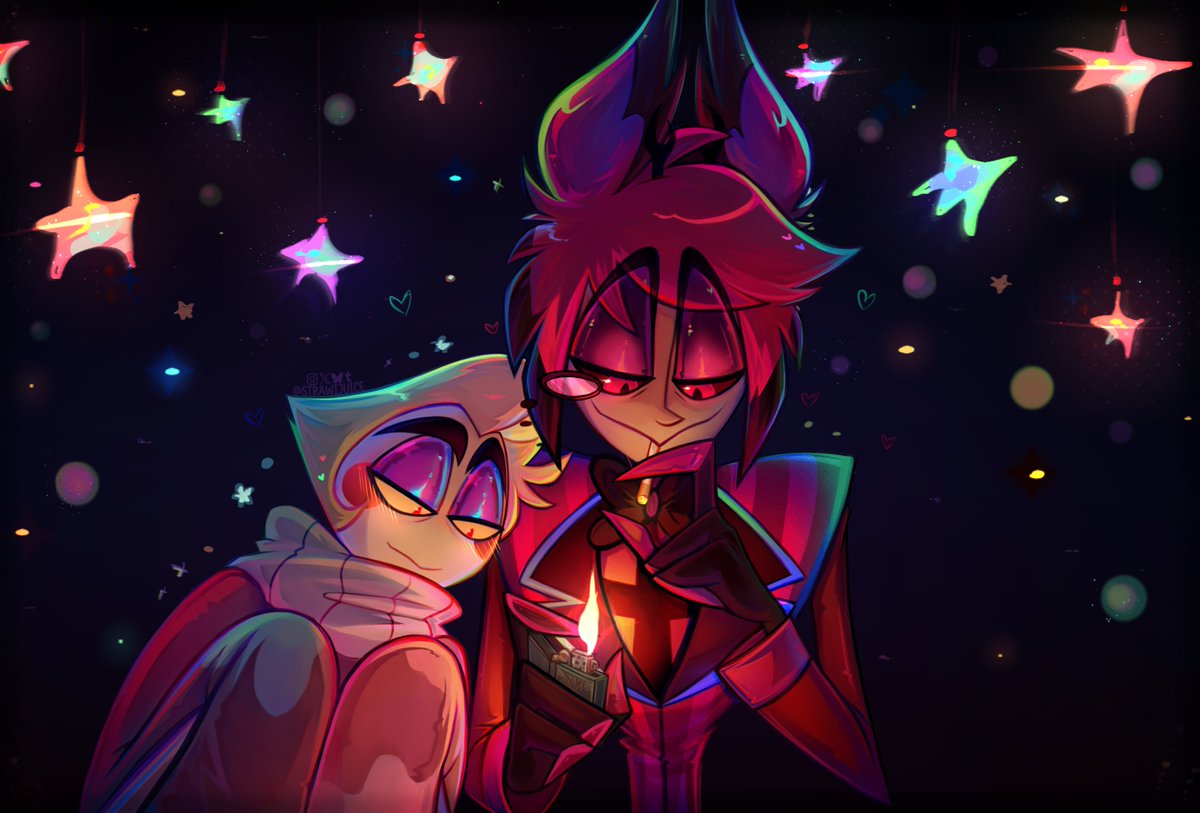 strawijuice's tweet photo. We can just sit, we don't have to say anything...‧₊˚♪ 𝄞₊˚⊹
#radioapple #appleradio #hazbinhotel https://t.co/7De3d7aCXd
