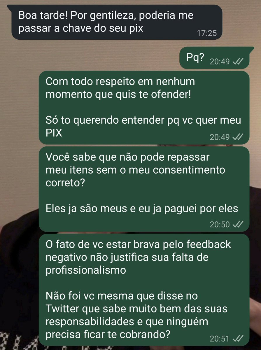 TheBestMulti_'s tweet photo. Estava trabalhando! Procurei como sempre entrar em contato primeiro pelo privado antes disso tudo eu estava aguardando por 4 dias por um retorno que nunca chegou.

Não vou falar mais nada! Meu feedback negativo foi por falta de respeito e paciência fiquem com as mensagens https://t.co/Etiv7EUjFF