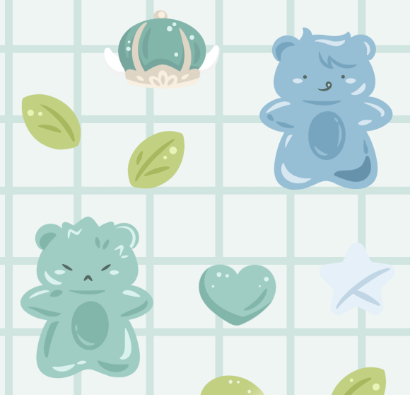 tired_pomelo's tweet photo. would you still love me if i was a gummy bear? 
#iwaoi #sakuatsu #osasuna https://t.co/5BxHfUdKkw