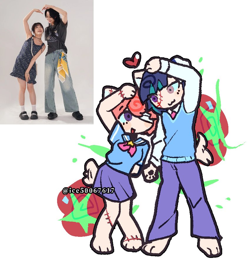ice50067617's tweet photo. 🔥𝟭𝗸 ART RAFFLE 🔥
(>ω< )OHHHHH thank you all!!💖

♡ One lucky winner will receive a 𝗳𝘂𝗹𝗹𝗯𝗼𝗱𝘆 𝗰𝗼𝘂𝗽𝗹𝗲!
♡ Extra winner will be added if we reach 50 RTs‼️

Rules:
☆Follow me 
☆❤️+ RT (no QRTs)
☆ Drop your OC

Ends on July 20th
Good luck to you!!💖

#artraffle https://t.co/dRIvLrmOsf